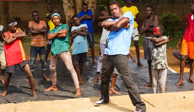 Through BreakDancing, Kaweesi Inspires Young People In Uganda.
