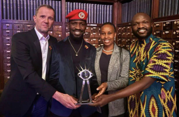 Bobi Wine Wins The Cinema Eye Honors 2024 Audience Choice Award.