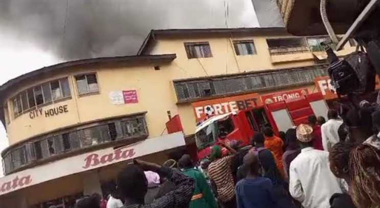 Police Launch Investigations After Democratic Party Building Headquarters Catches Fire.